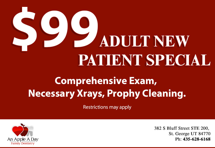 Coupon $99 Adult New Patient Special